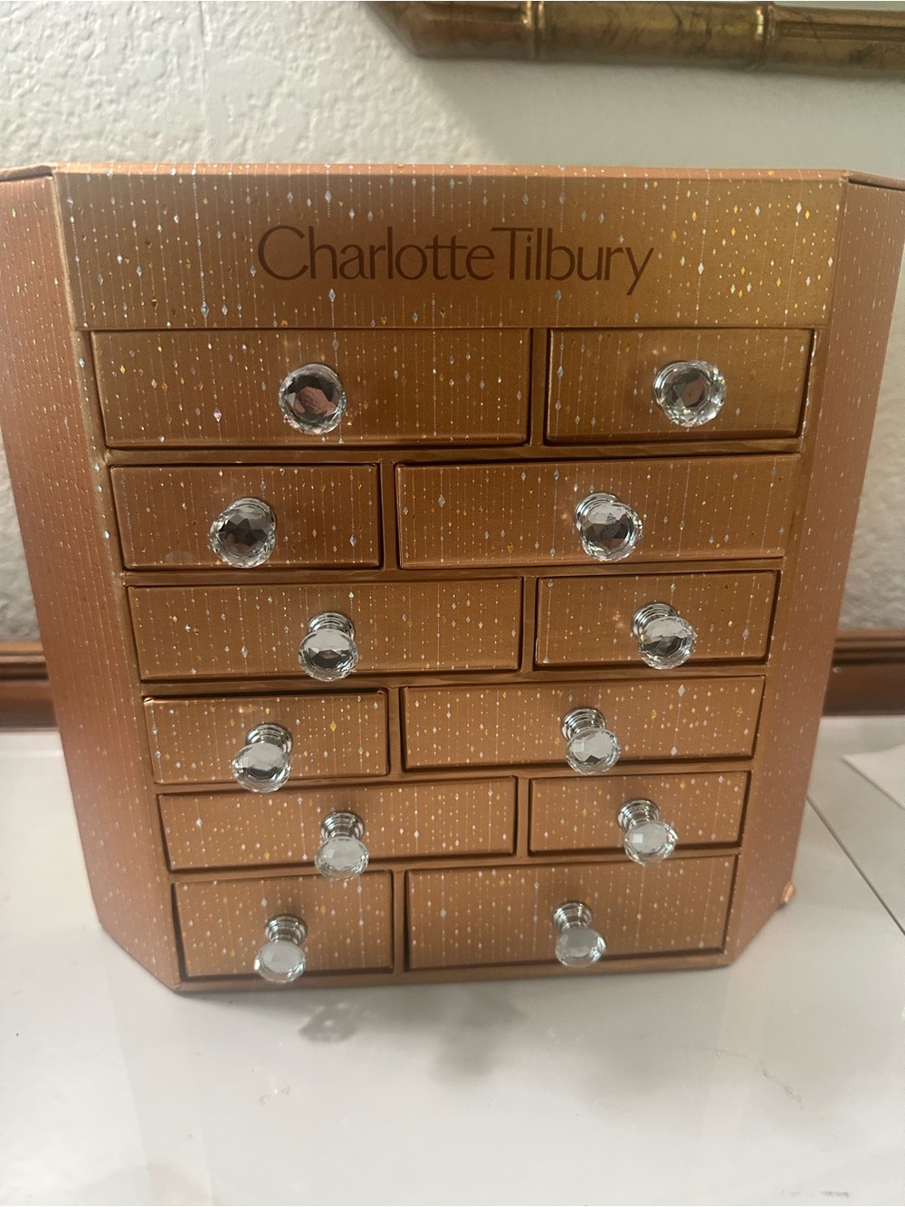 Charlotte Tilbury Beauty Advent Calendar EMPTY Drawer Box